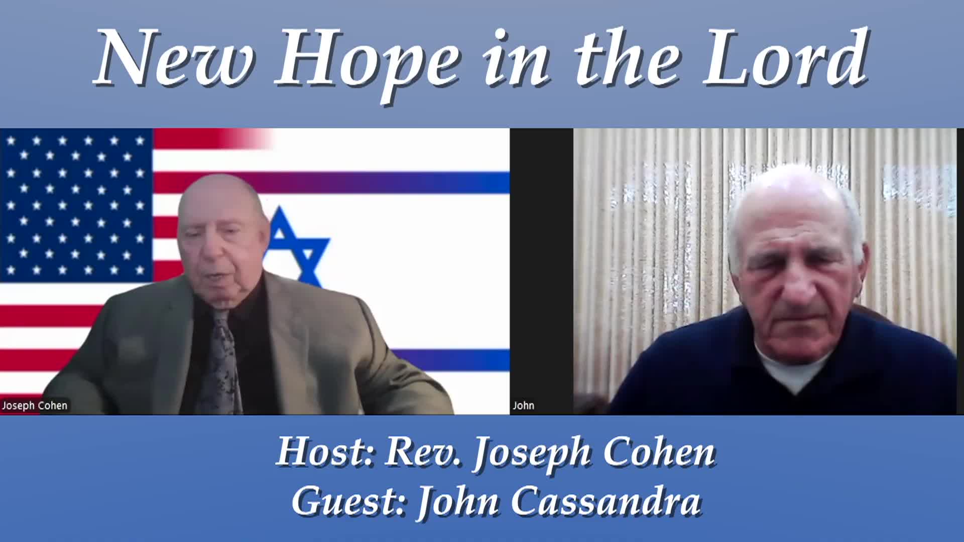 Thumbnail image for New Hope in the Lord | John Cassandra